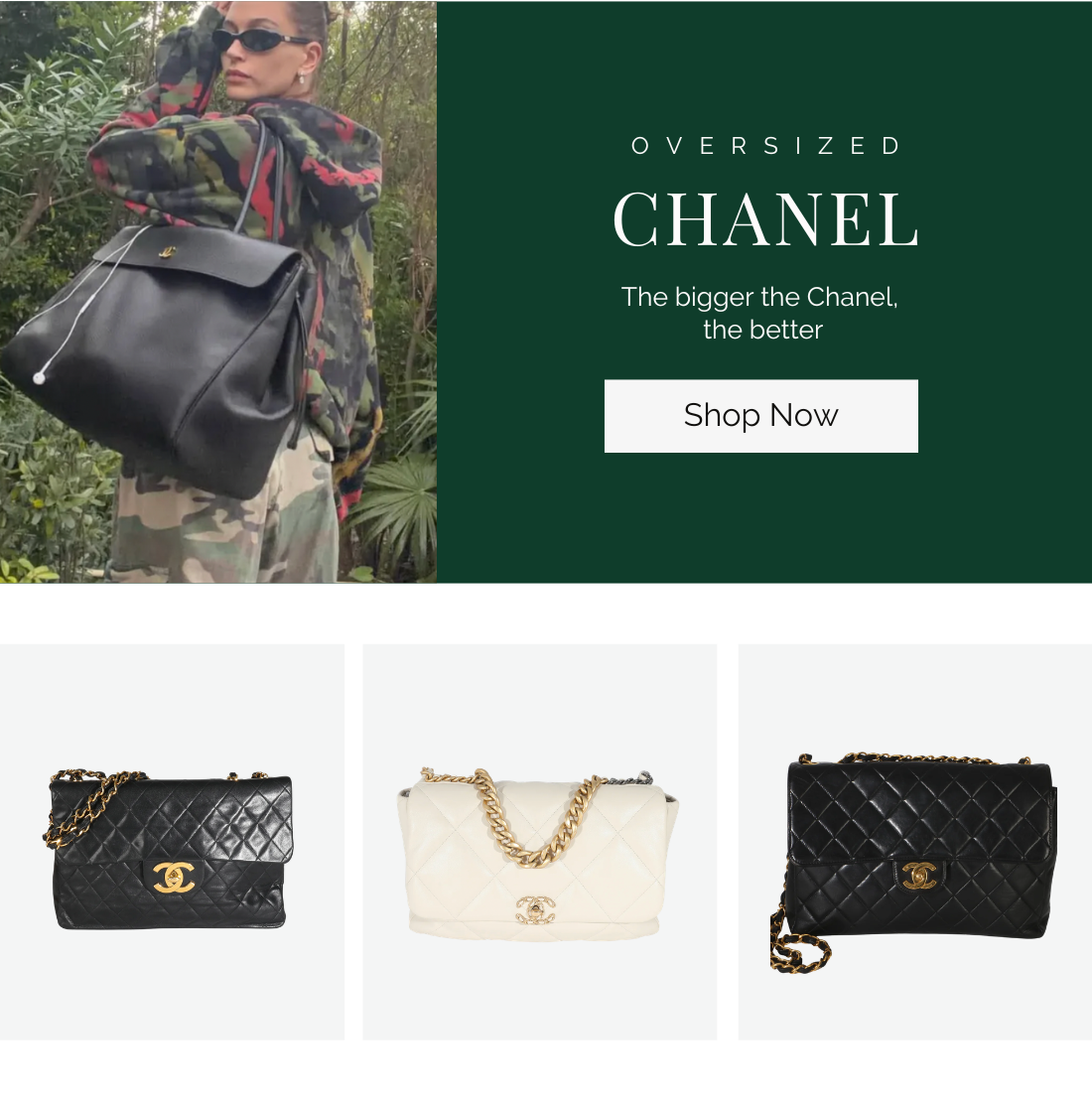 Oversized Chanel, 