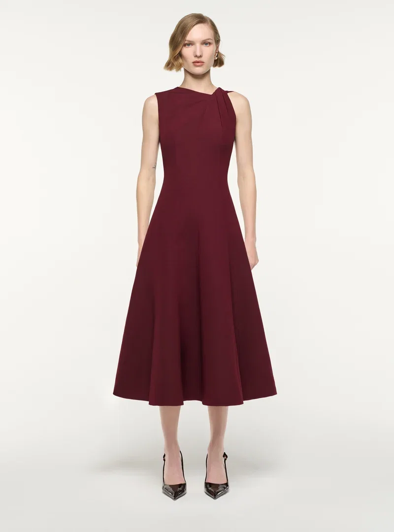 TWIST MIDI DRESS