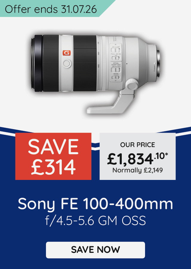 Sony FE 100-400mm f/4.5-5.6 GM OSS