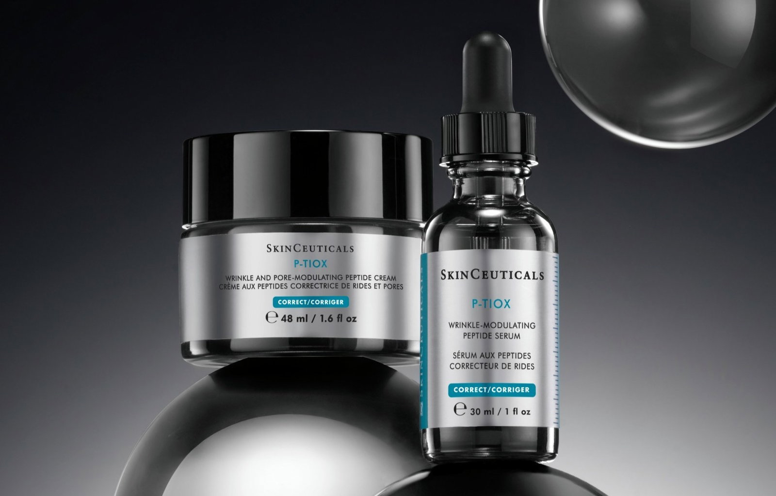Le duo P-TIOX Crème et Sérum