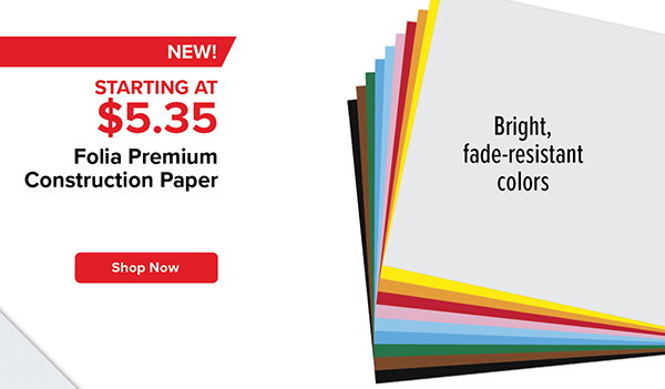 Folia Premium Construction Paper