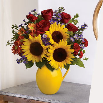 SHOP STUNNING<br>SUNFLOWERS