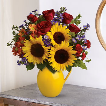SHOP STUNNING<br>SUNFLOWERS
