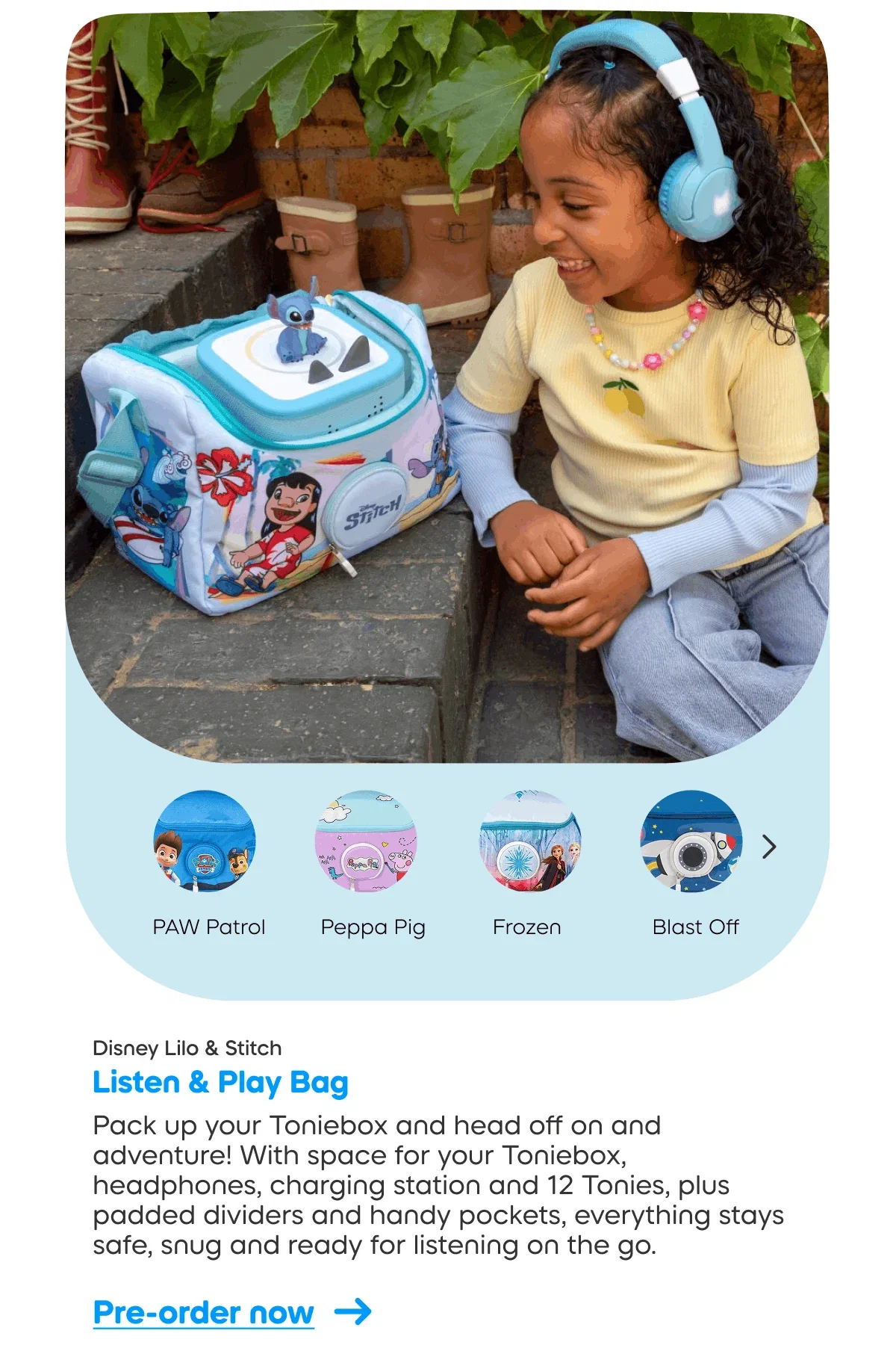 Lilo & Stitch - Listen & Play Bag