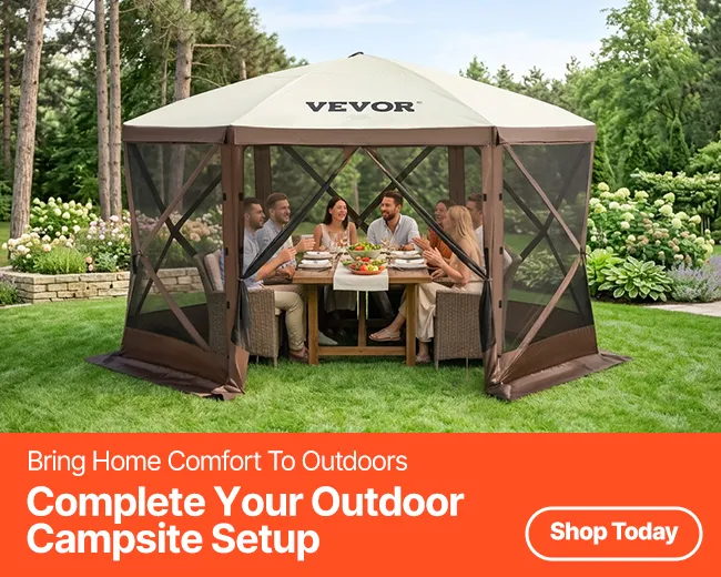 Complete Your Outdoor Campsite Setup