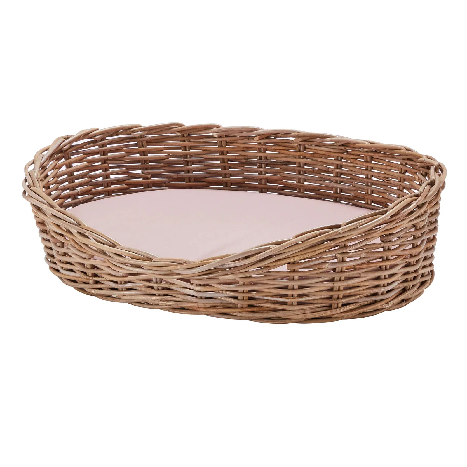 Image of Wovenhill Kubu Rattan Oval Pet Bed