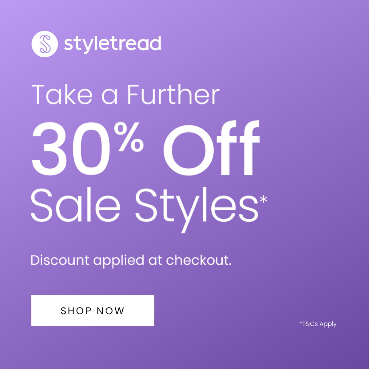 TAKE A FURTHER 30% OFF SALE STYLES