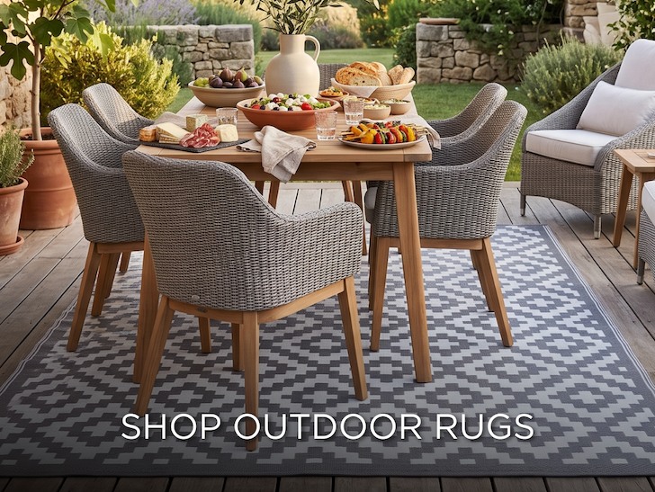 SHOP OUTDOOR RUGS