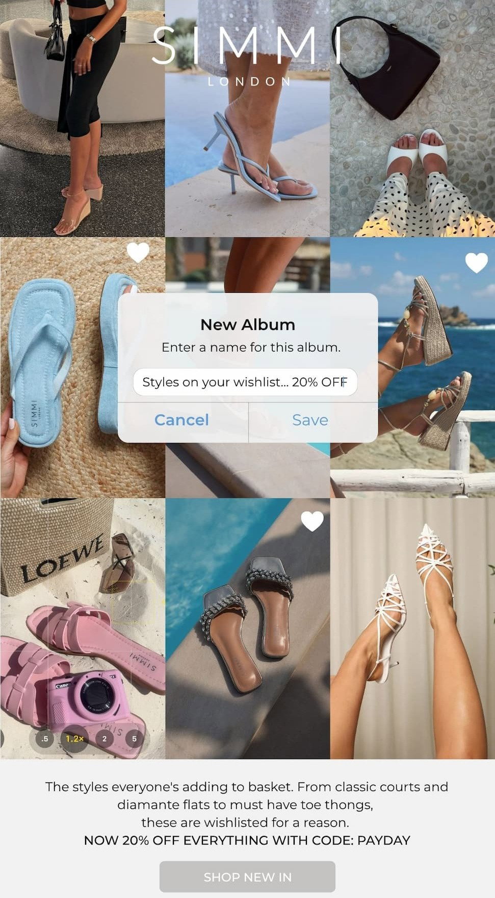 Shop new in