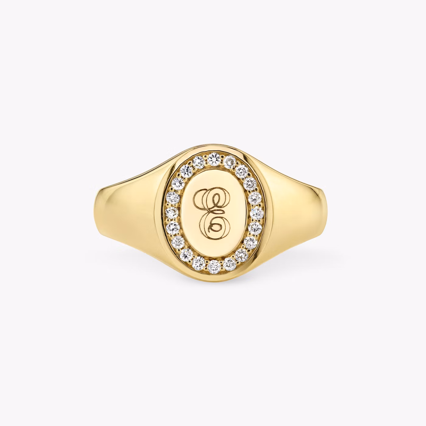 VRAI Pavé Signet Ring