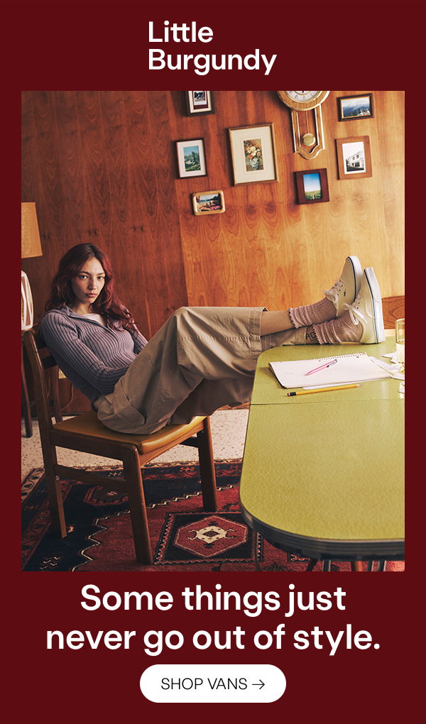 Some things just never go out of style. Shop Vans