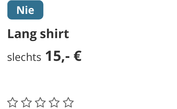 Onze favorieten