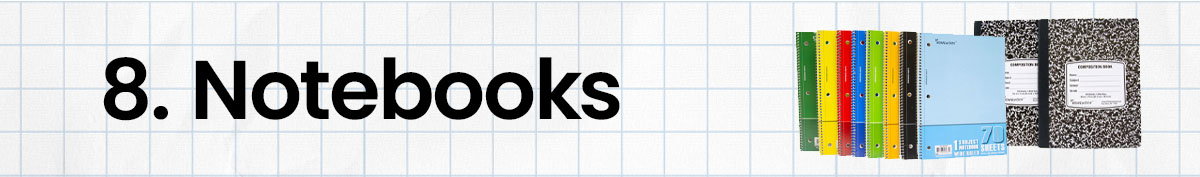 8. Notebooks