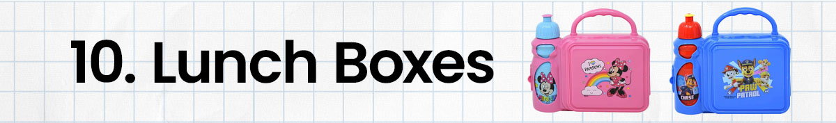 10. Lunch Boxes