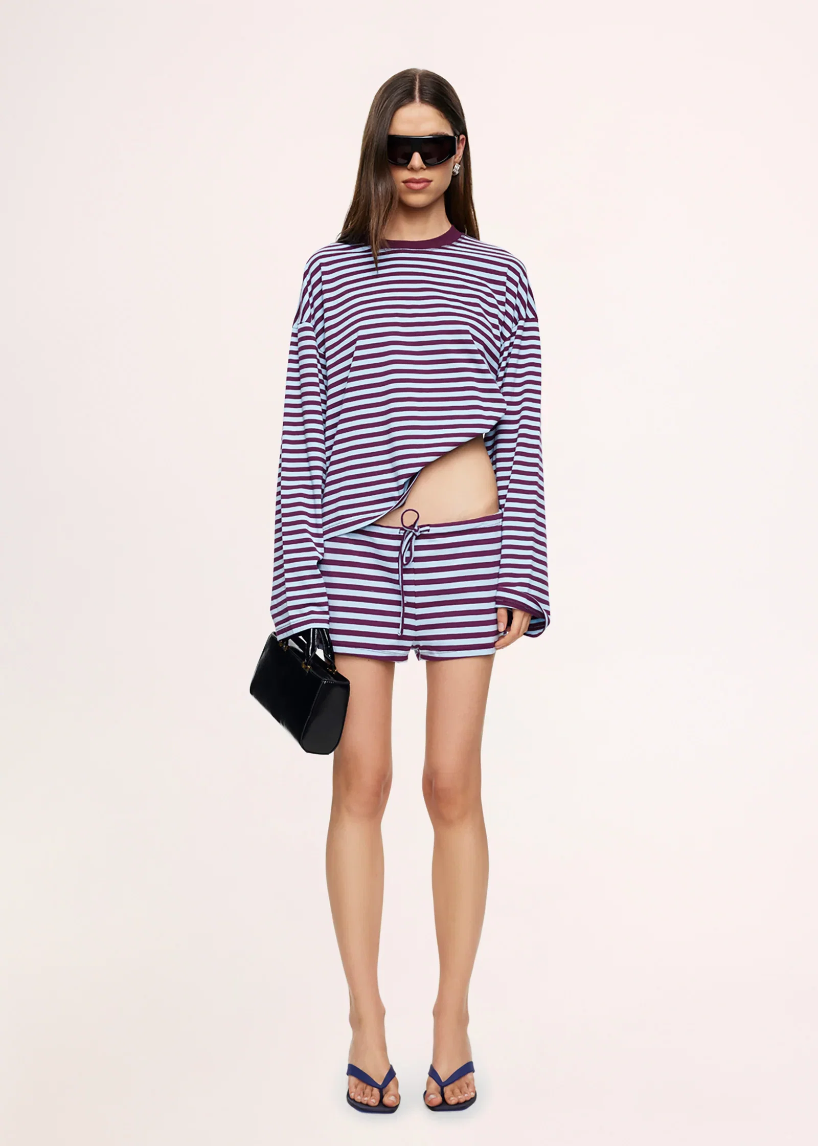 Image of Bloom Long Sleeve Stripe Top