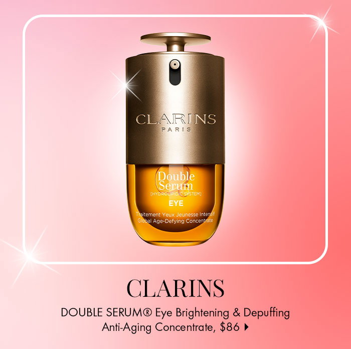 Clarins DOUBLE SERUM Eye Firming & Hydrating Anti-Aging Concentrate