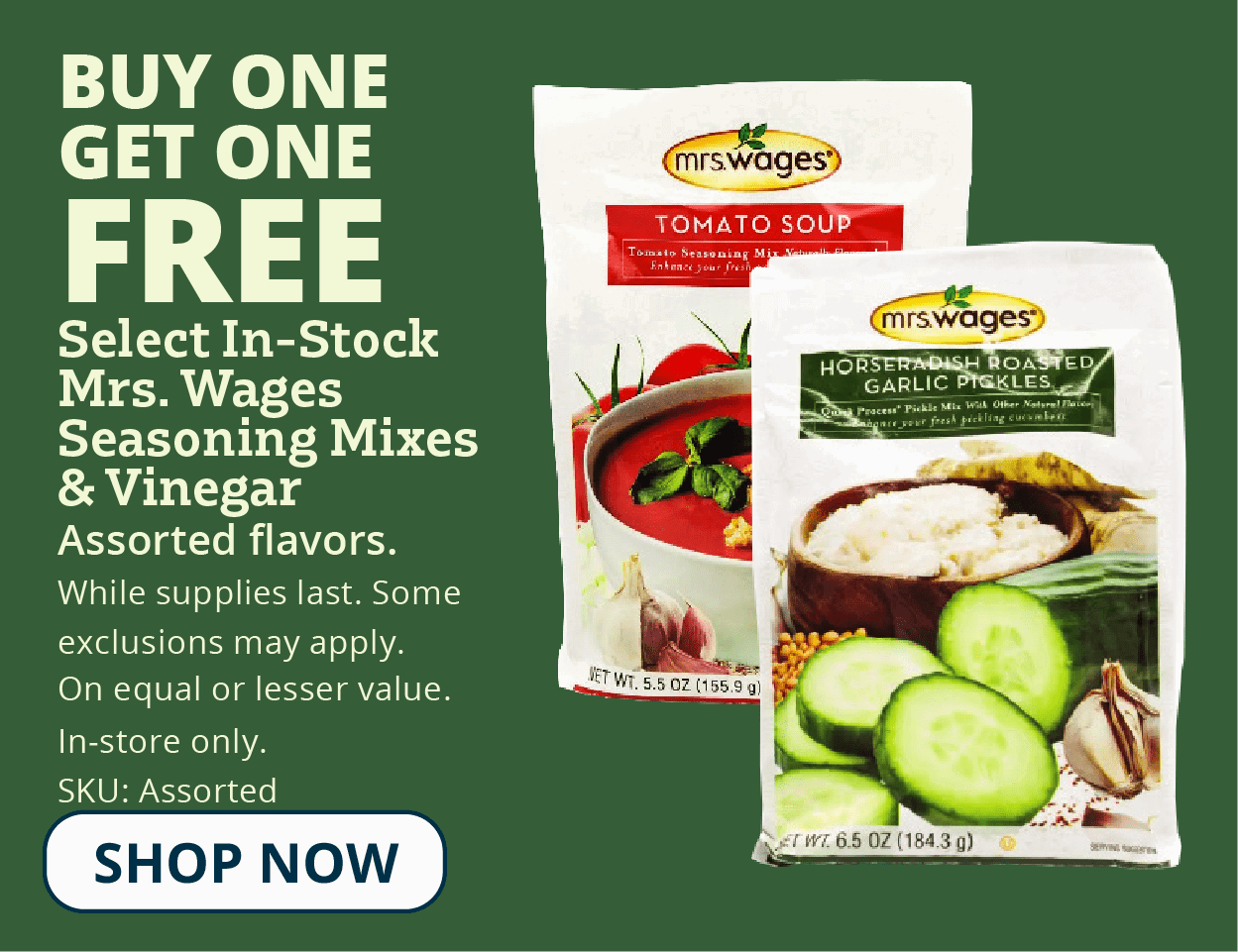 mrs wages seasonings