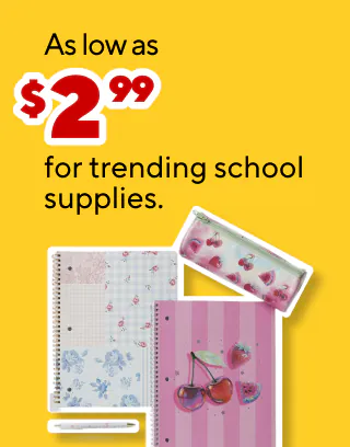 The most wonderful time of the year
As low as $2.99 for trending school supplies
As low as $4.99 for classroom cleaning supplies
As low as $249.99 for laptops
$29.99 Staples TECH wireless keyboard and mouse
