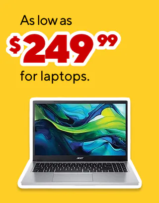The most wonderful time of the year
As low as $2.99 for trending school supplies
As low as $4.99 for classroom cleaning supplies
As low as $249.99 for laptops
$29.99 Staples TECH wireless keyboard and mouse