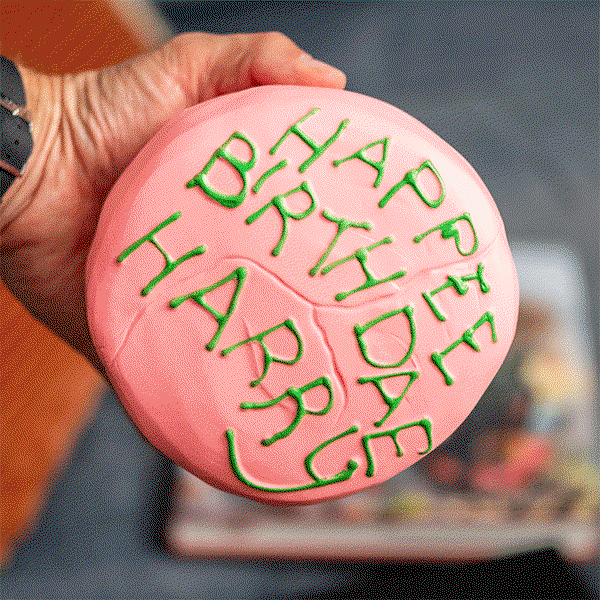 Harry Potter - Happee Birthdae Cake Pufflums Antistress Figur