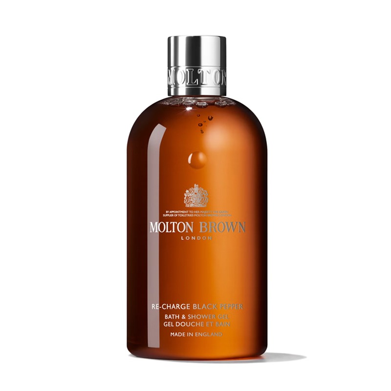Image of Molton Brown Re-Charge Black Pepper Bath & Shower 300ml