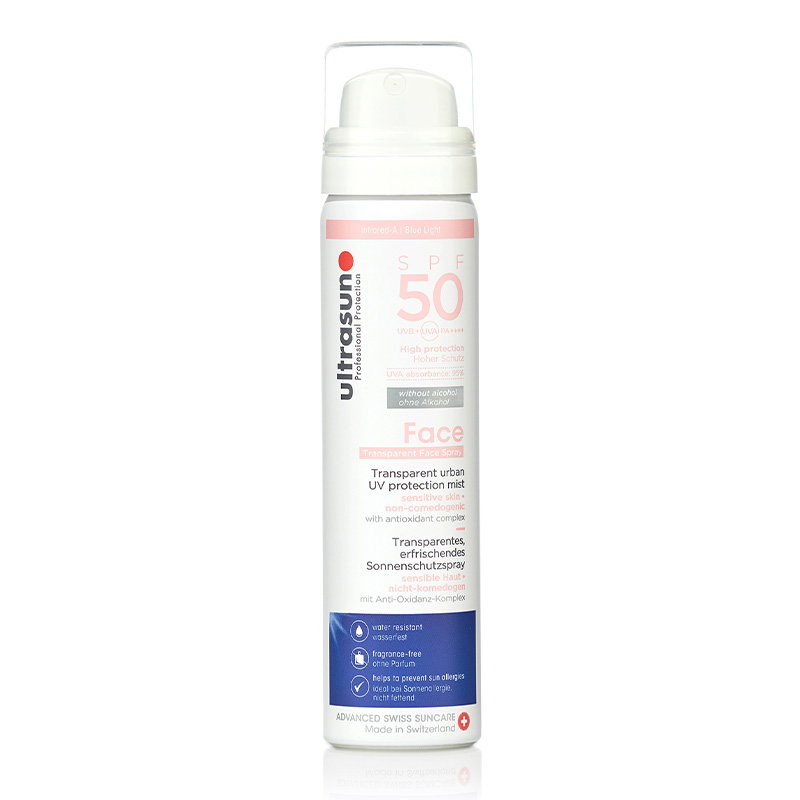 Image of Ultrasun Face & Scalp UV Protection Mist SPF50 75ml 