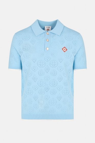 POINTELLE POLO SHIRT