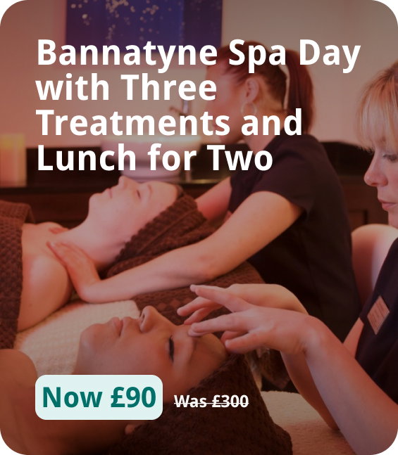 Bannatyne Spa Day with Three Treatments and Lunch for Two