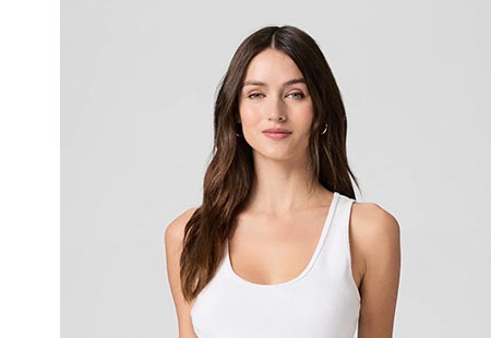 Bali Tank in White