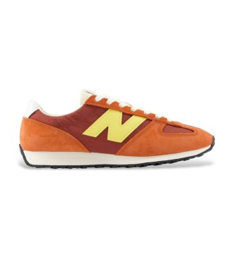 Zapatillas de piel 471 marrón