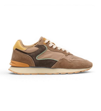 Zapatillas de Piel City Chroma marrón
