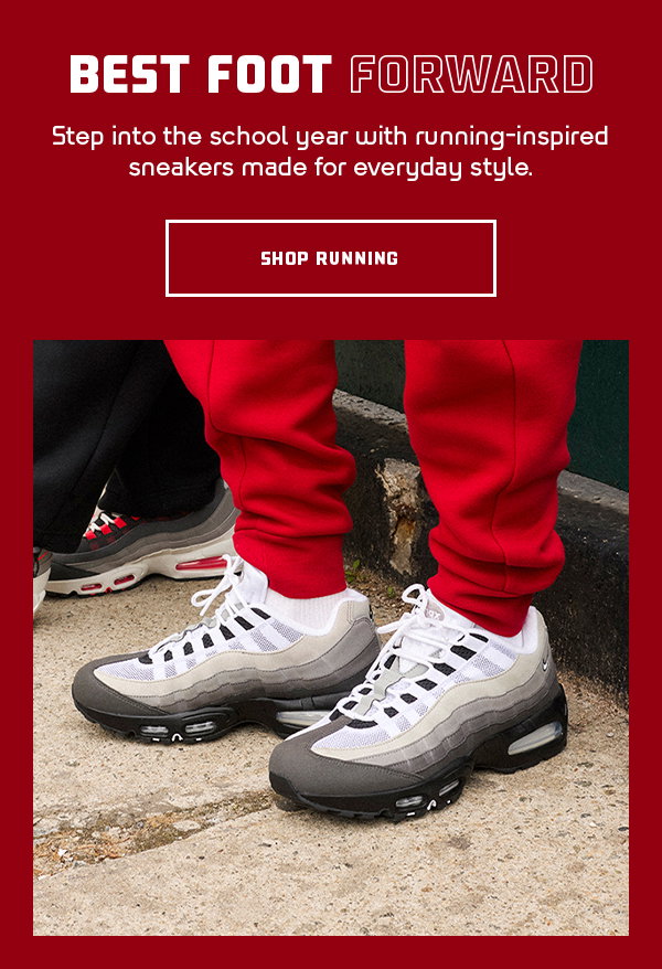 Step into the school year with running-inspired sneakers made for everyday style. | SHOP RUNNING