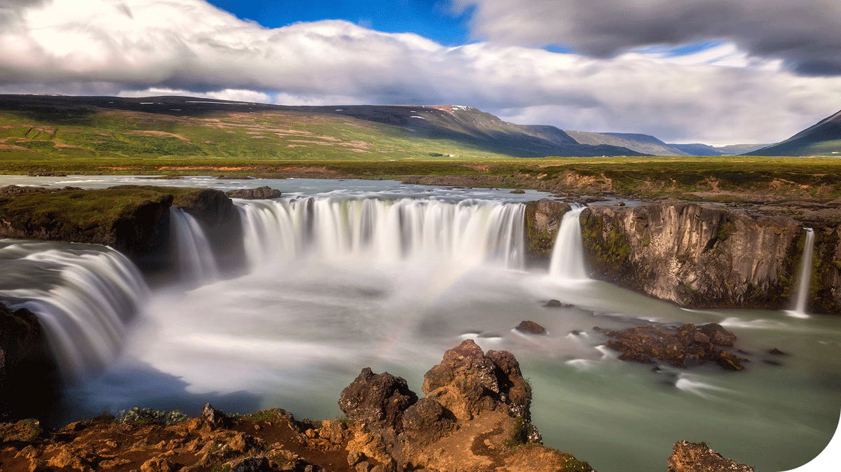 Godafoss Waterfall, Iceland