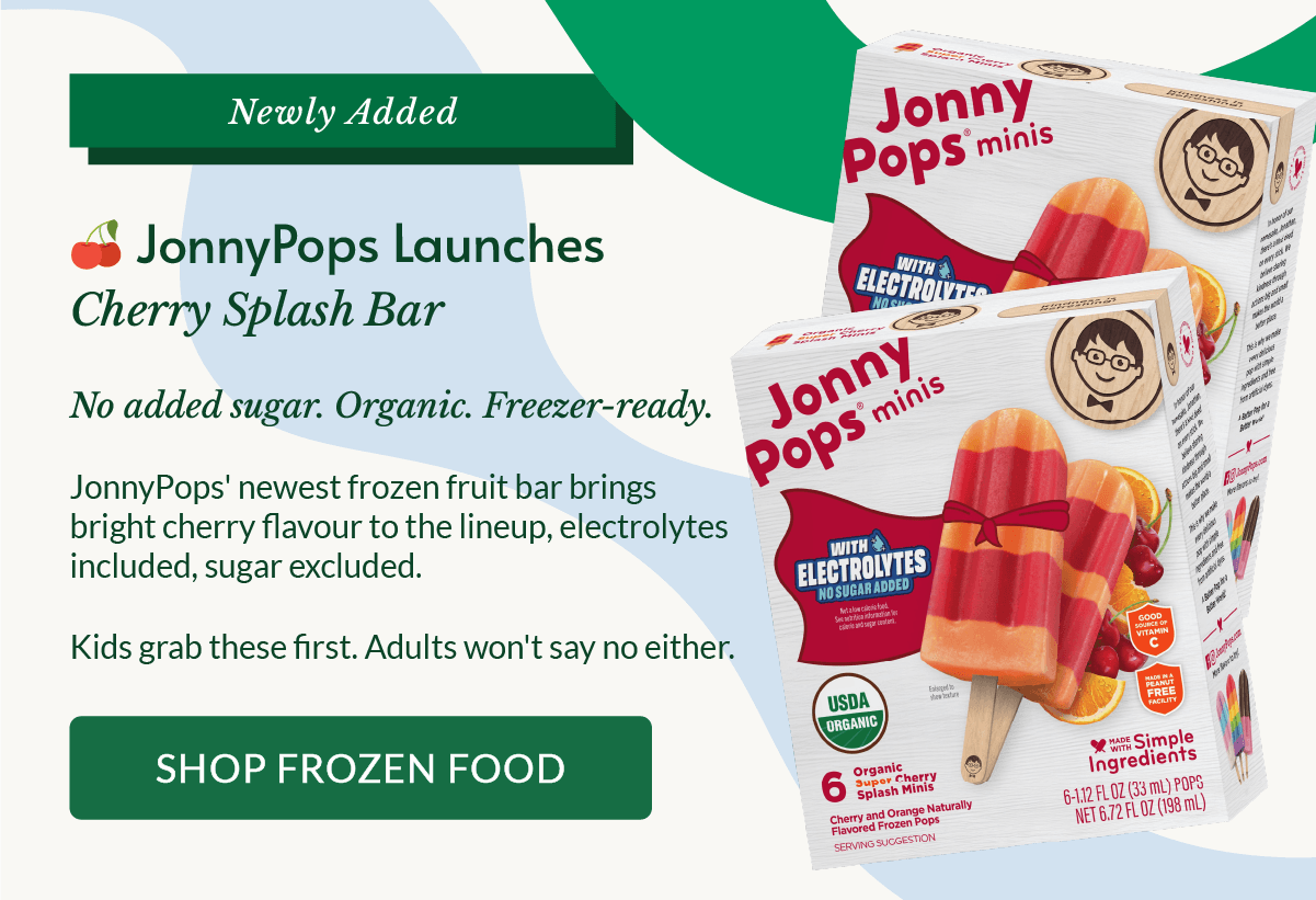 PRODUCT BANNER / JONNY POPS / NEW LAUNCH / FROZEN TREATS