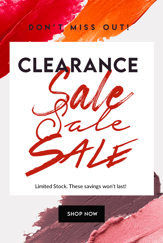 Shop Clearance Sale