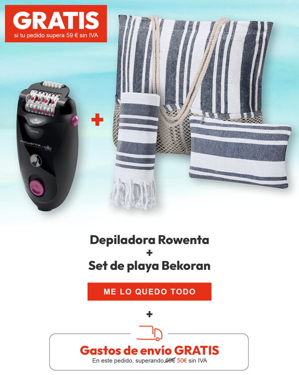 Pack verano depiladora