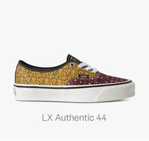 Vans Women's LX Authentic 44 Daisy Sneakers in Yellow/Green/Red