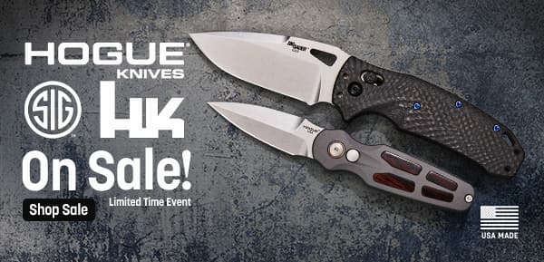 Hogue, SIG & HK Knives On Sale