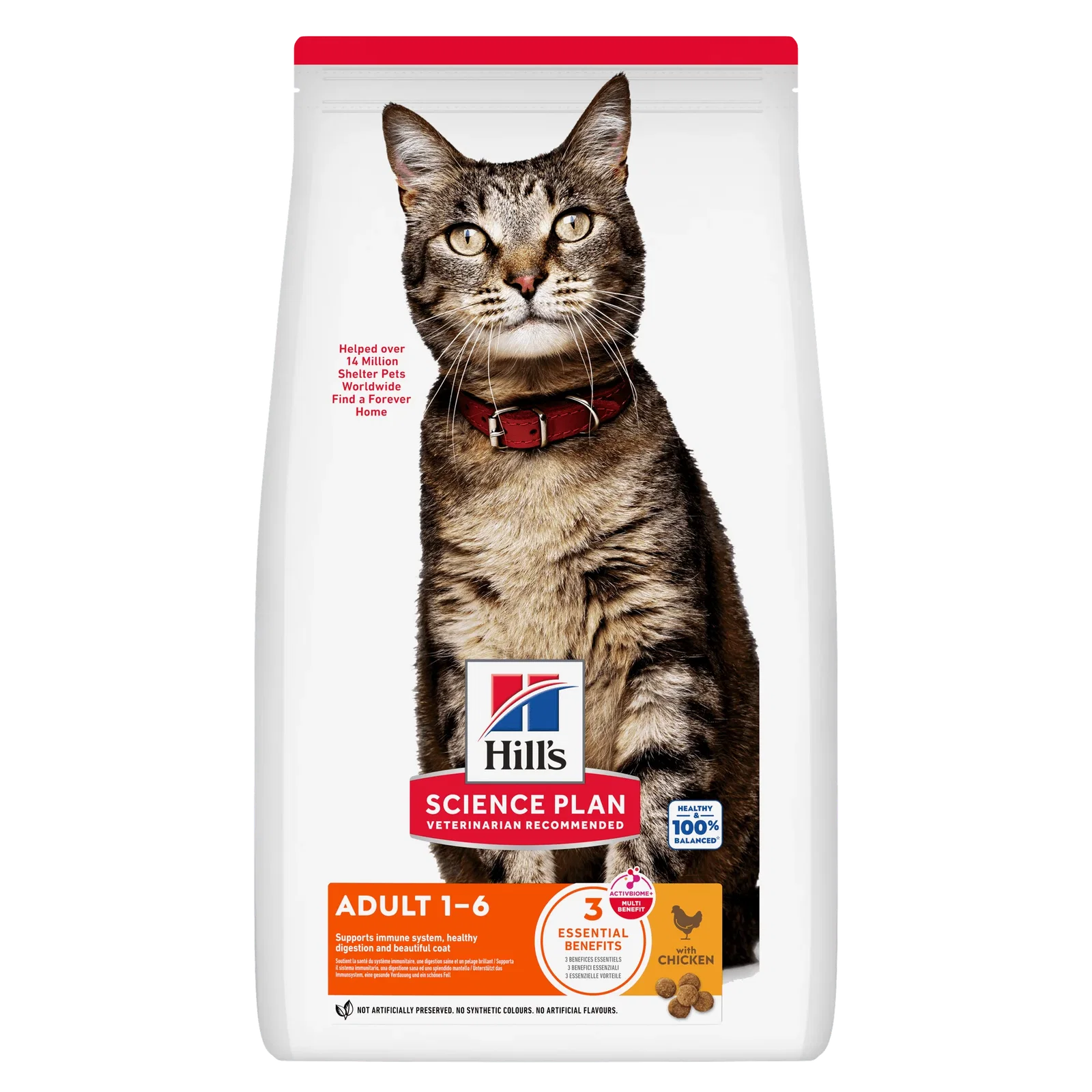Image of Hill's Science Plan Adult 1-6 Dry Cat Food - Chicken