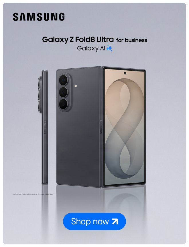 Samsung Galaxy Fold8 for business