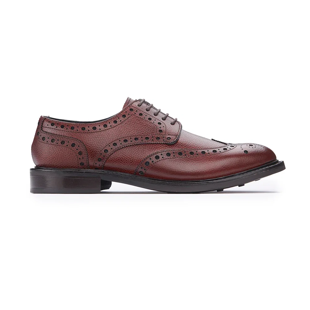 Image of Derby Brogue - Brown Grain