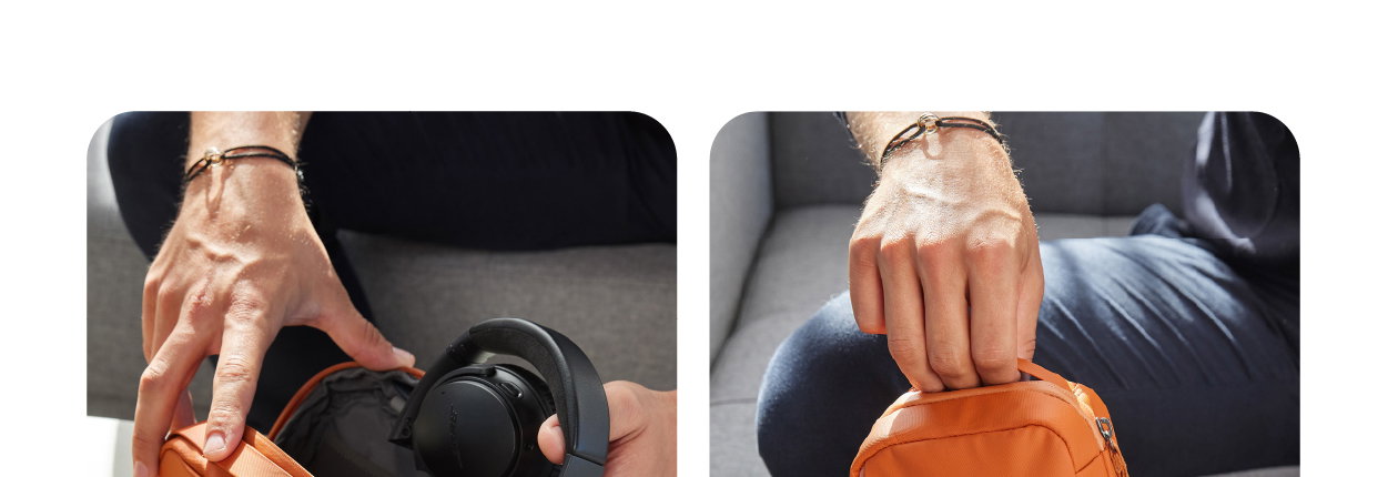 an image of a promotional ad for a travel wallet
