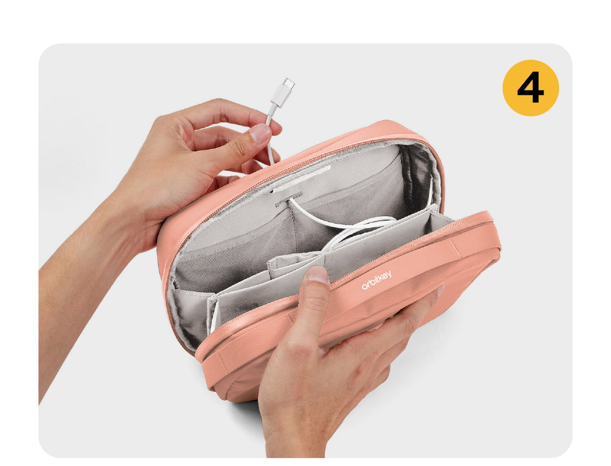 an image of a promotional ad for a travel wallet