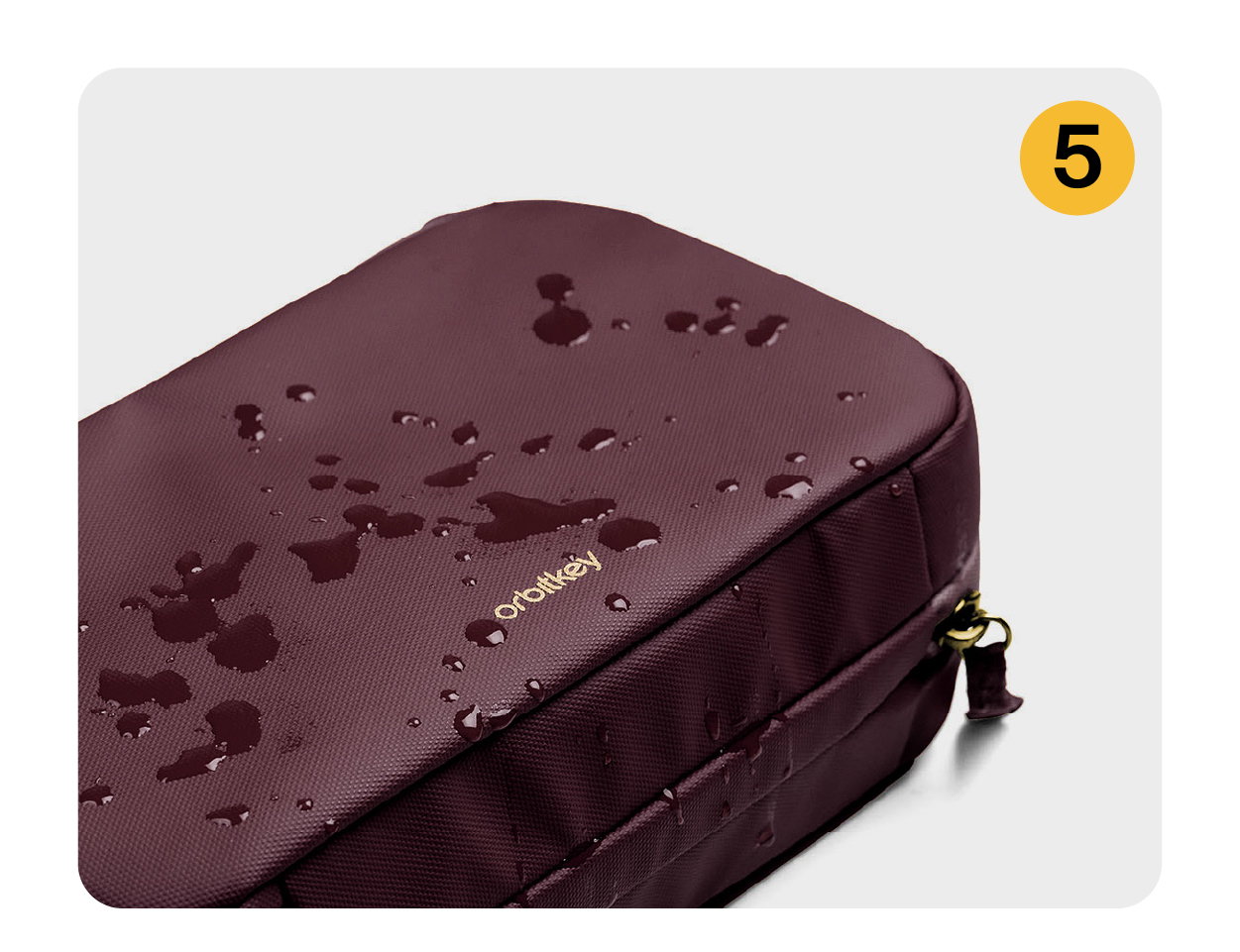 an image of a promotional ad for a travel wallet