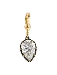 14K 3.08ctw Lab-Grown Diamond Pendant