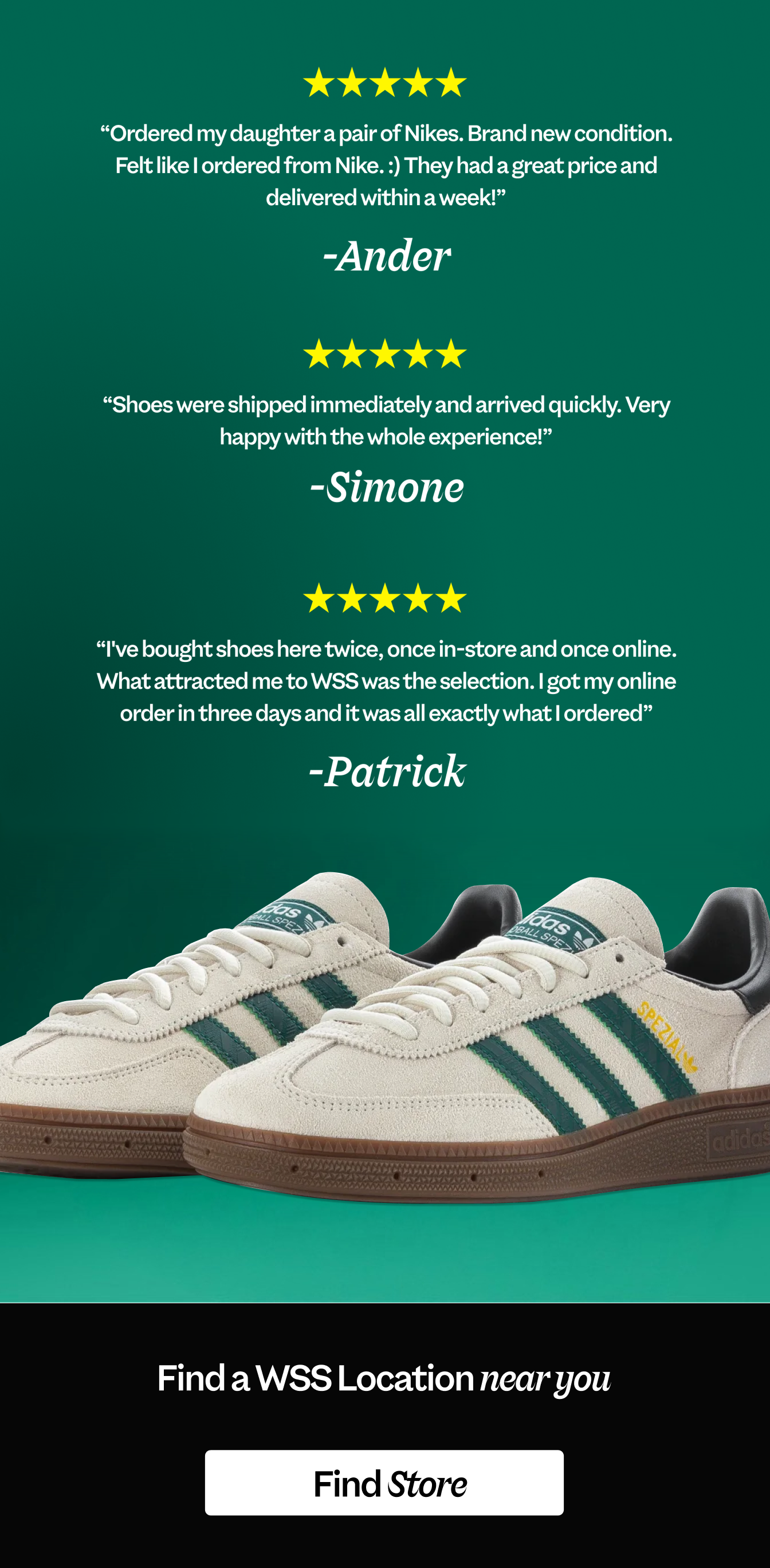 Read these incredible reviews and find a location near you!