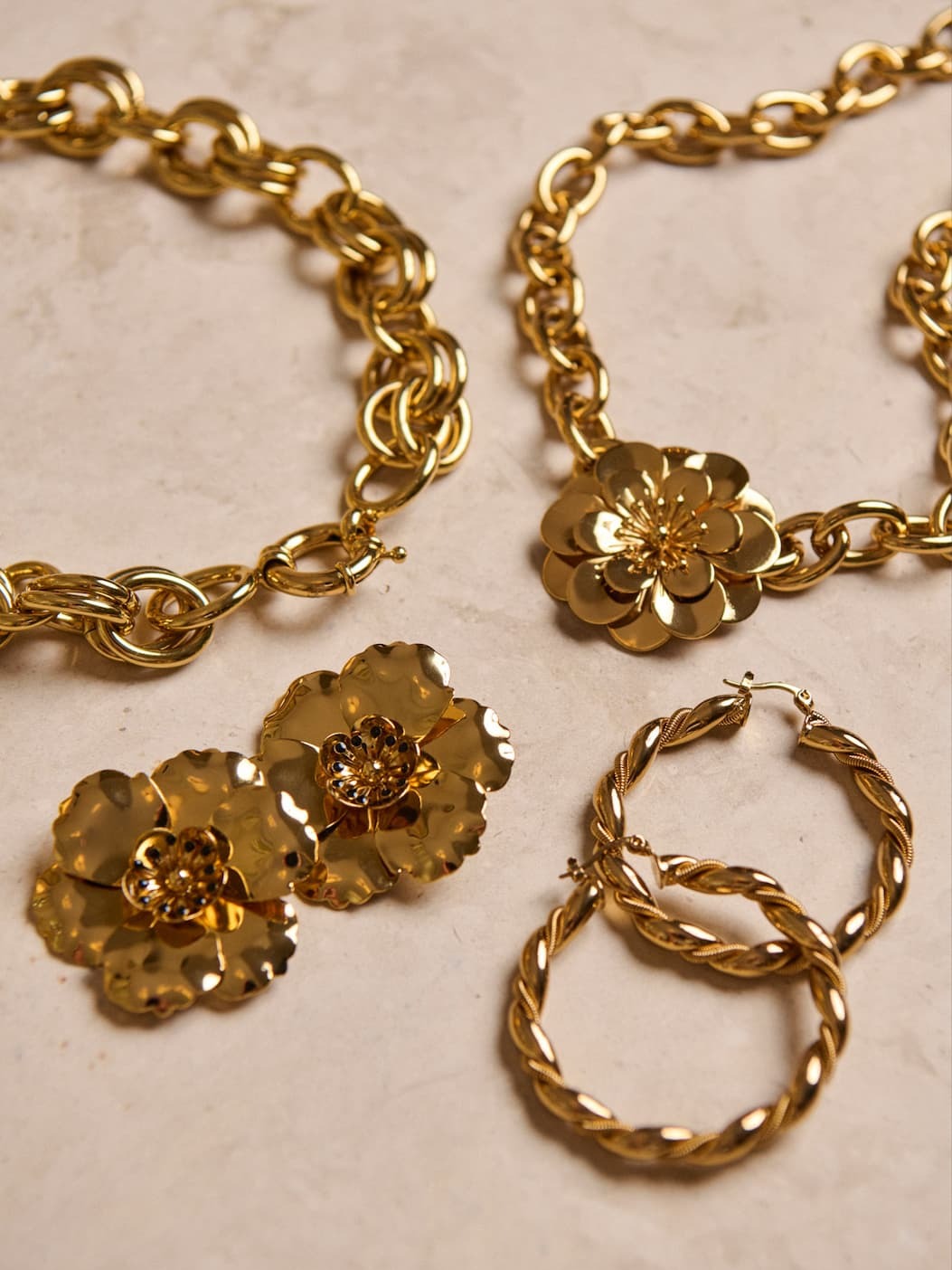 Collier Albane doré