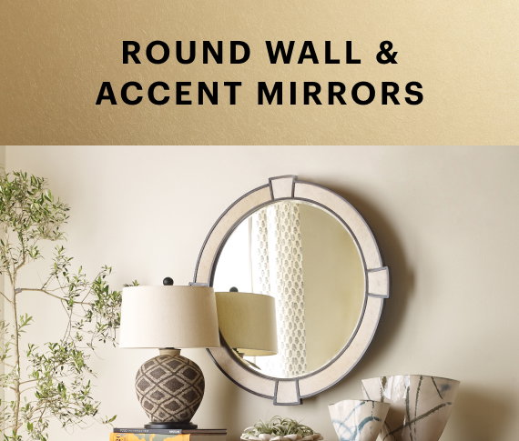 Round Wall & Accent Mirrors