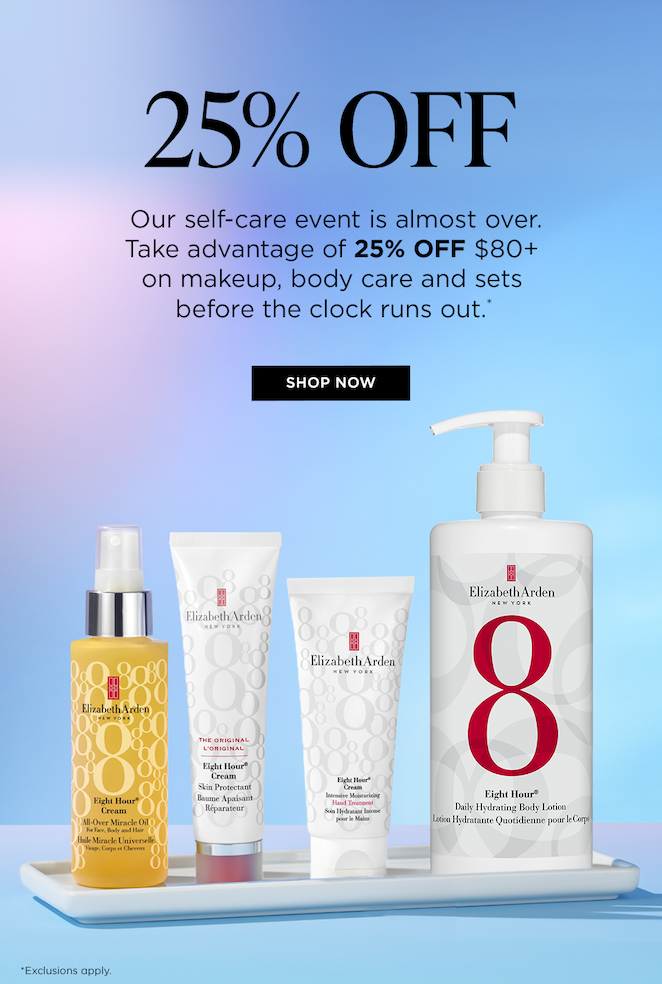 Our self-care event is almost over.
