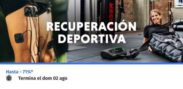 Recuperación deportiva